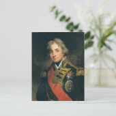 Portret van Nelson Briefkaart (Staand voorkant)