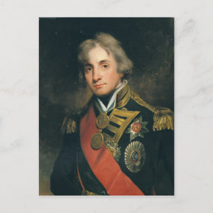 Portret van Nelson Briefkaart