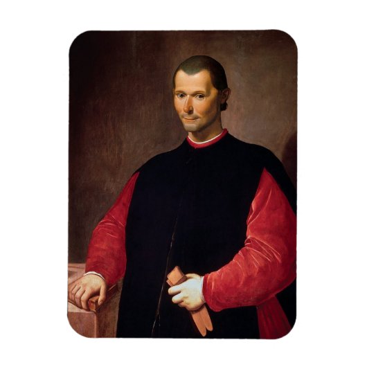Portret van Niccolò Machiavelli Magneet (Verticaal)