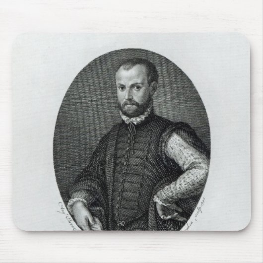 Portret van Niccolo Machiavelli Muismat (Voorkant)