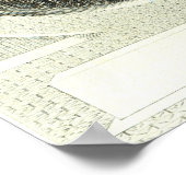 Portret van Niccolo Machiavelli Poster (Hoek)