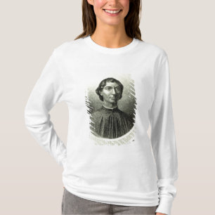 Portret van Niccolo Machiavelli T-shirt