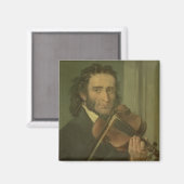 Portret van Niccolo Paganini Magneet (Voorkant / Achterkant)