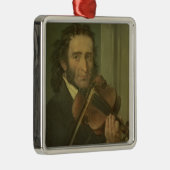 Portret van Niccolo Paganini Metalen Ornament (Rechts)