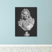 Portret van Nicolas Boileau Canvas Afdruk (Insitu (Houten vloer))