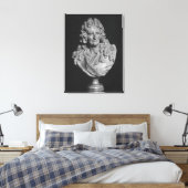 Portret van Nicolas Boileau Canvas Afdruk (Insitu (Slaapkamer))