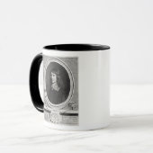 Portret van Nicolas Fouquet 1662 Mok (Voorkant links)