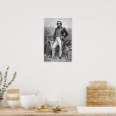Portret van Nicolas Jean-de-Dieu Poster (Keuken)