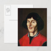 Portret van Nicolaus Copernicus Briefkaart (Voorkant / Achterkant)