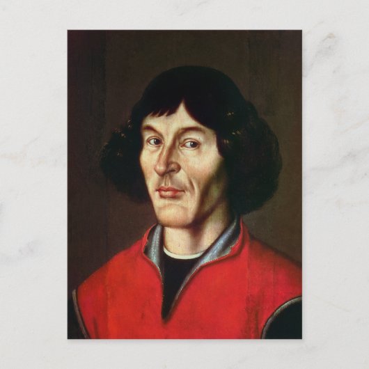 Portret van Nicolaus Copernicus Briefkaart (Voorkant)