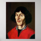 Portret van Nicolaus Copernicus Poster (Voorkant)