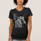 Portret van Nikola Tesla T-shirt (Voorkant)