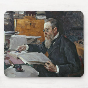 Portret van Nikolai Andreyevich Rimsky-Korsakov Muismat