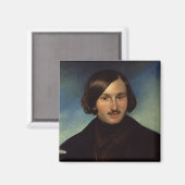 Portret van Nikolay Gogol, 1841 Magneet (Voorkant / Achterkant)