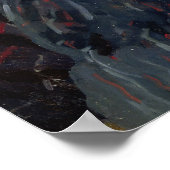 Portret van Nikolay Leskov Poster (Hoek)