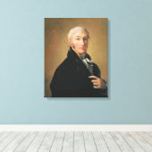 Portret van Nikolay Mikhaylovich Karamzin, 1805 Canvas Afdruk (Insitu (Houten vloer))