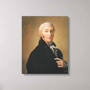 Portret van Nikolay Mikhaylovich Karamzin, 1805 Canvas Afdruk