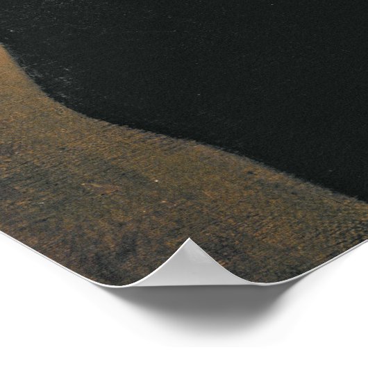 Portret van Nikolay Mikhaylovich Karamzin, 1805 Poster (Hoek)