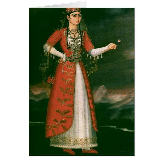 Portret van Nino Eristavi, Iraniër, 1829 (Voorkant)