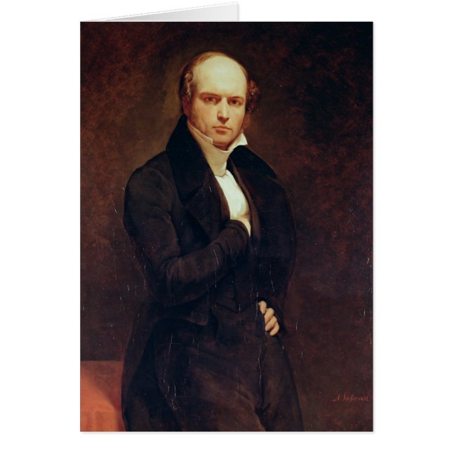 Portret van Odilon Barrot (Voorkant)