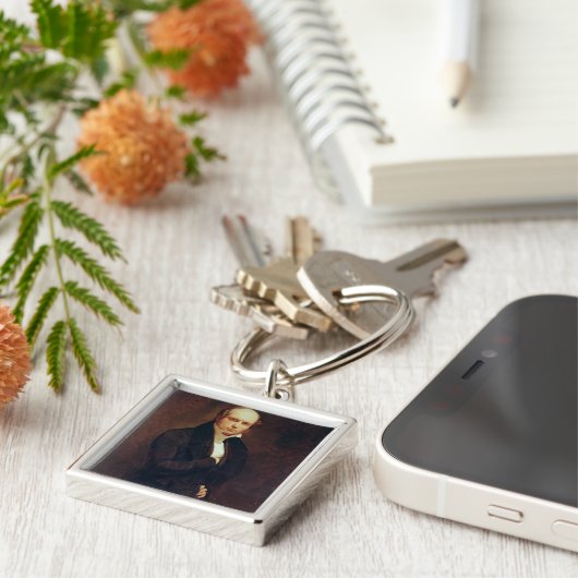 Portret van Odilon Barrot Sleutelhanger (Zijkant)