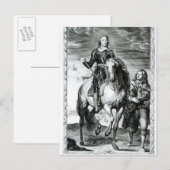 Portret van Oliver Cromwell Briefkaart (Voorkant / Achterkant)