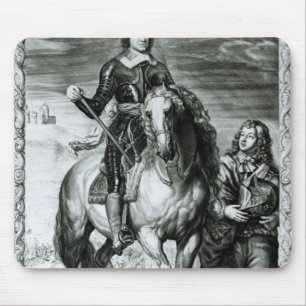 Portret van Oliver Cromwell Muismat
