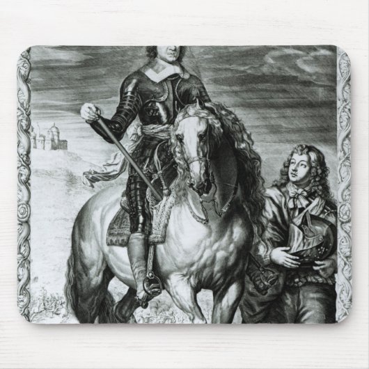 Portret van Oliver Cromwell Muismat (Voorkant)