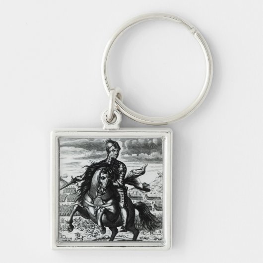 Portret van Oliver Cromwell Sleutelhanger (Voorkant)