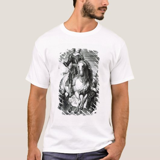 Portret van Oliver Cromwell T-shirt (Voorkant)