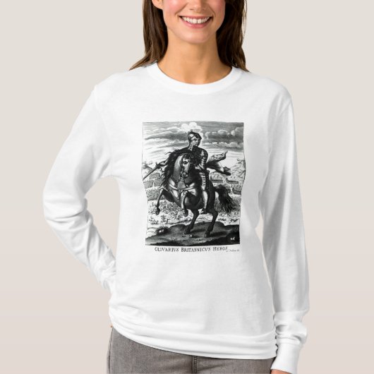 Portret van Oliver Cromwell T-shirt (Voorkant)