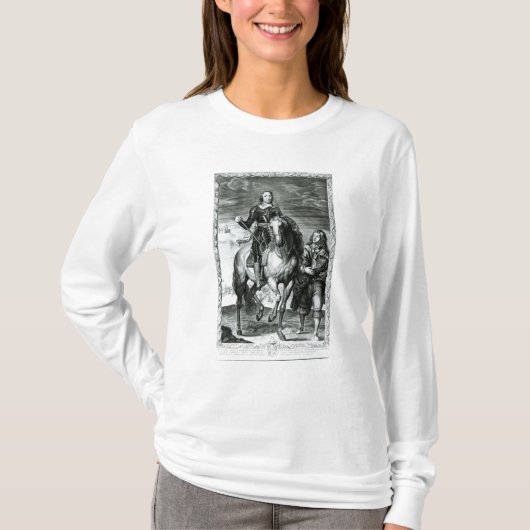 Portret van Oliver Cromwell T-shirt (Voorkant)
