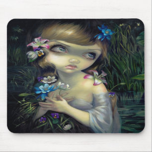 "Portret van Ophelia" Mousepad Muismat