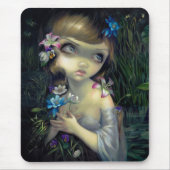 "Portret van Ophelia" Mousepad Muismat (Voorkant)
