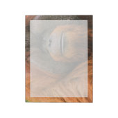 Portret van orang-oetan mannetje, Georgia, USA Notitieblok (Linkerzijde)