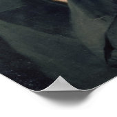 Portret van Ossip Petrov , 1870 Poster (Hoek)