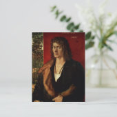 Portret van Oswolt Krel, 1499 Briefkaart (Staand voorkant)