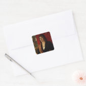 Portret van Oswolt Krel, 1499 Vierkante Sticker (Envelop)