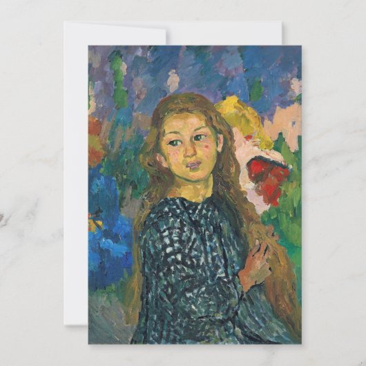 Portret van Ottilia | Giovanni Giacometti (Voorkant)