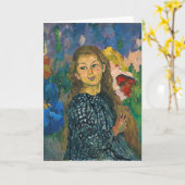 Portret van Ottilia | Giovanni Giacometti Kaart (Gele Bloem)