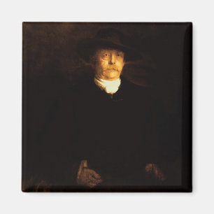 Portret van Otto Von Bismarck (1815-1998) (olie op Magneet