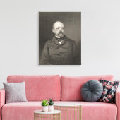 Portret van Otto von Bismarck Canvas Afdruk (Insitu (Woonkamer))