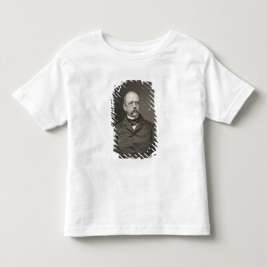 Portret van Otto von Bismarck Kinder Shirts (Voorkant)