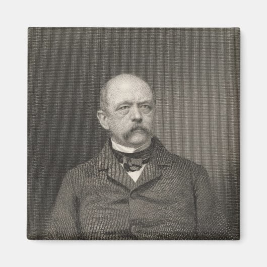 Portret van Otto von Bismarck Magneet (Voorkant)