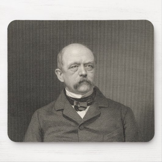 Portret van Otto von Bismarck Muismat (Voorkant)