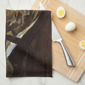 Portret van oud Man met baard door Vincent van Gog Theedoek (Quarter Fold)