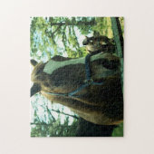 Portret van paarden legpuzzel (Verticaal)