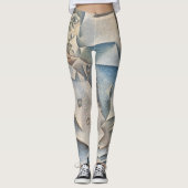 Portret van Pablo Picasso door Juan Gris Leggings (Voorkant)