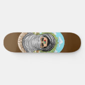 portret van palestijnse vrijheidsstrijder persoonlijk skateboard (Horizontaal)