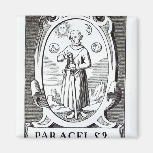 Portret van Paracelsus Magneet (Voorkant)